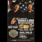 Brooks and Dunn Neon Circus and Wild West Show Tour Poster