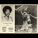 Olympia Beer - George Johnson Golden State Warriors Basketball Poster