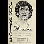 John Havlicek of Boston Celtics Basketball Poster