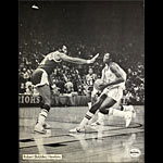 Robert Bubbles Hawkins Olympia Beer Basketball Poster