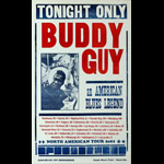 Hatch Show Print Buddy Guy North American Tour 2001 Poster