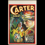 Carter The Great - The World's Weird Wonderful Wizard Magic Poster
