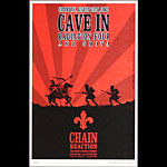 Hand Carved Graphics Cave In Poster