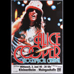 Alice Cooper Rock N' Roll Carnival German Concert Poster