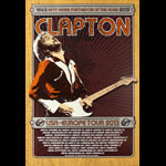 Ron Donovan Eric Clapton USA-Europe 2013 Tour Poster