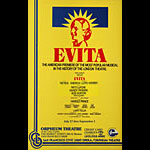 Evita Theatre Poster