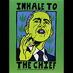 Jon-Paul Bail Inhale To The Chief Obama Poster