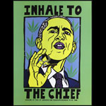 Jon-Paul Bail Inhale To The Chief Obama Poster