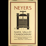 David Lance Goines Neyers Winery Napa Valley Chardonnay 1980 Vintage Poster