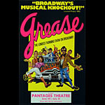 Grease Theatre Poster