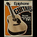 Epiphone Guitars The One You've Seen On TV Promo Poster