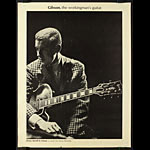 Gibson Workingman's Guitar Kenny Burrell Promo Poster