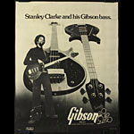 Gibson G-3 Grabber Bass Guitar Stanley Clarke Promo Poster