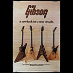 Gibson Flying V II and Explorer II Guitars Promo Poster