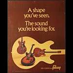 Gibson 335-S Series Guitar Promo Poster