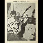 Trini Lopez Gibson Guitars Promo Poster