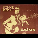 Ronnie Prophet Epiphone Guitars Promo Poster