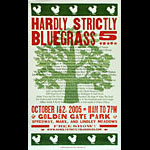 Hatch Show Print Hardly Strictly Bluegrass 5 Poster