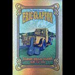 Dave Hunter - Gammalyte Press Eric Clapton 70th Birthday CelebrationRare microdot foil variant Poster