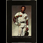 Oakland A's Rickey Henderson 119 and Counting Poster