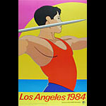 John Van Hamersveld 1984 Los Angeles Olympics Poster