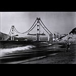 San Francisco Golden Gate Bridge Construction Poster