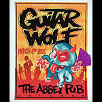 Rob Schwager Guitar Wolf Poster