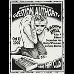 Jeff Gaither Question Authority - Sappy Bell Poster