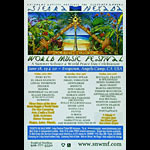 11th Annual Sierra Nevada World Music Festival Poster