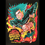 Zombie Yeti The Melvins with Napalm Death Poster