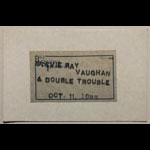 Stevie Ray Vaughan & Double Trouble Backstage Pass