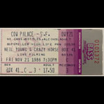 Neil Young & Crazy Horse Ticket