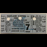 Oakland Clippers vs Chicago Mustangs Soccer Ticket