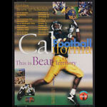 Cal Bears 1997 Football Season Schedule Coca-Cola Poster