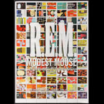 Rex Ray R.E.M. with Modest Mouse REM Poster