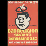 Dave Bergman Bad Religion Poster