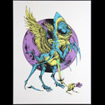 Alex Pardee Sharkasus Art Print