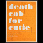 Jason Munn Death Cab For Cutie Poster