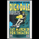 Jeff Holland / Cryptographics Dick Dale Poster