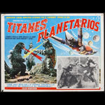 Godzilla vs. Megalon Mexican Lobby Card