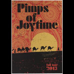 Pimps of Joytime Fall Tour 2013 Poster