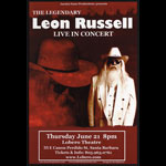 Jeri Marlowe The Legendary Leon Russell Live in Concert Poster