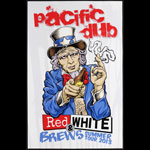 Slogan Pacific Dub Red White and Brews Summer Tour Poster