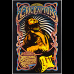 Adam Pobiak Eric Clapton Madison Square Garden Black Version Poster