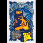 Adam Pobiak Eric Clapton European Tour White Version Poster