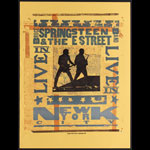 Hatch Show Print Bruce Springsteen and the E Street Band - Live in New York City Album Release Promo Uncut Proofsheet