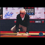 Stan Lee Handprint Ceremony at Chinese Theater Autographed Photo