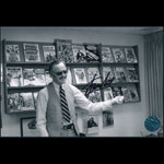 Stan Lee at Marvel Office 1980 Autographed Photo