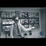 Stan Lee at Marvel Office 1980 Autographed Photo