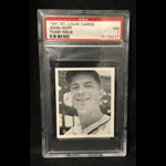 1941 St Louis Cardinals Team Issue Baseball John Hopp PSA 7 NM Graded Baseball Card